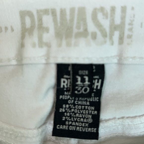 REWASH High Rise Jeans White - Picture 5 of 7